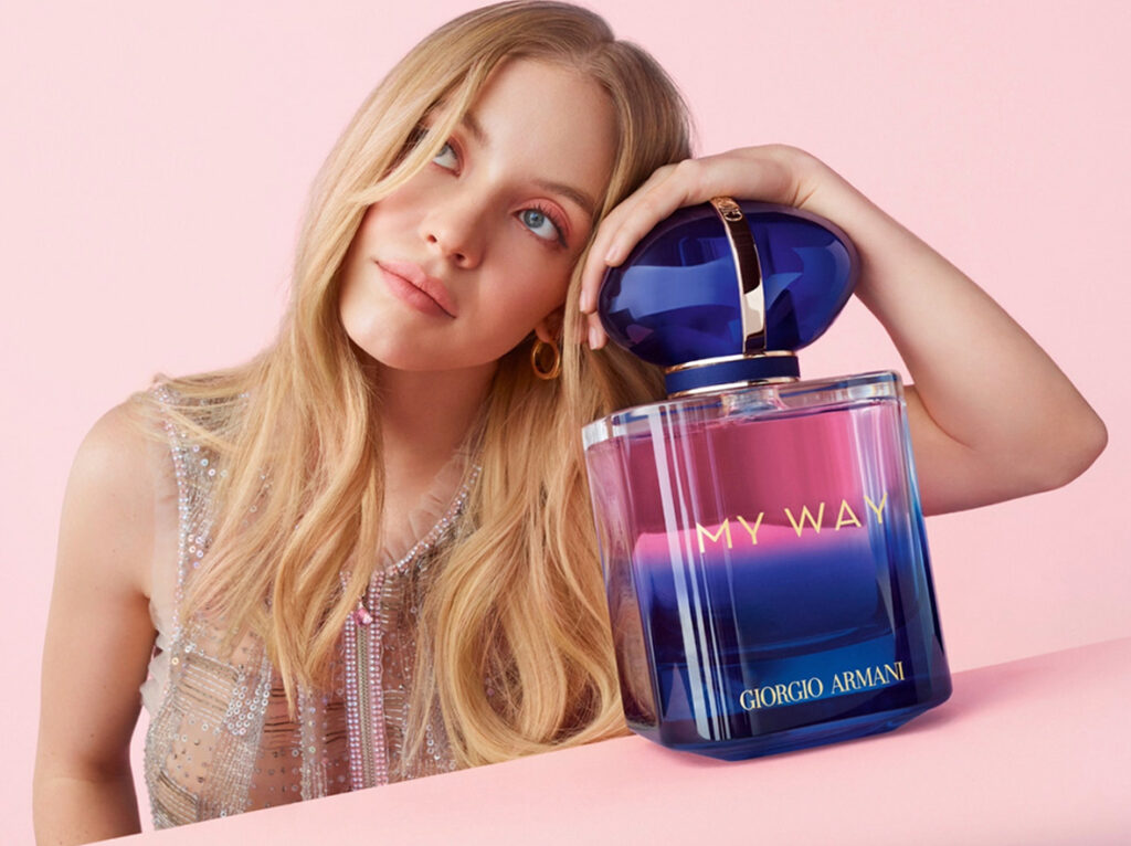 Sydney Sweeney Armani My Way Eau de Parfum Intense
Profumi donna le novità 2023 per San Valentino